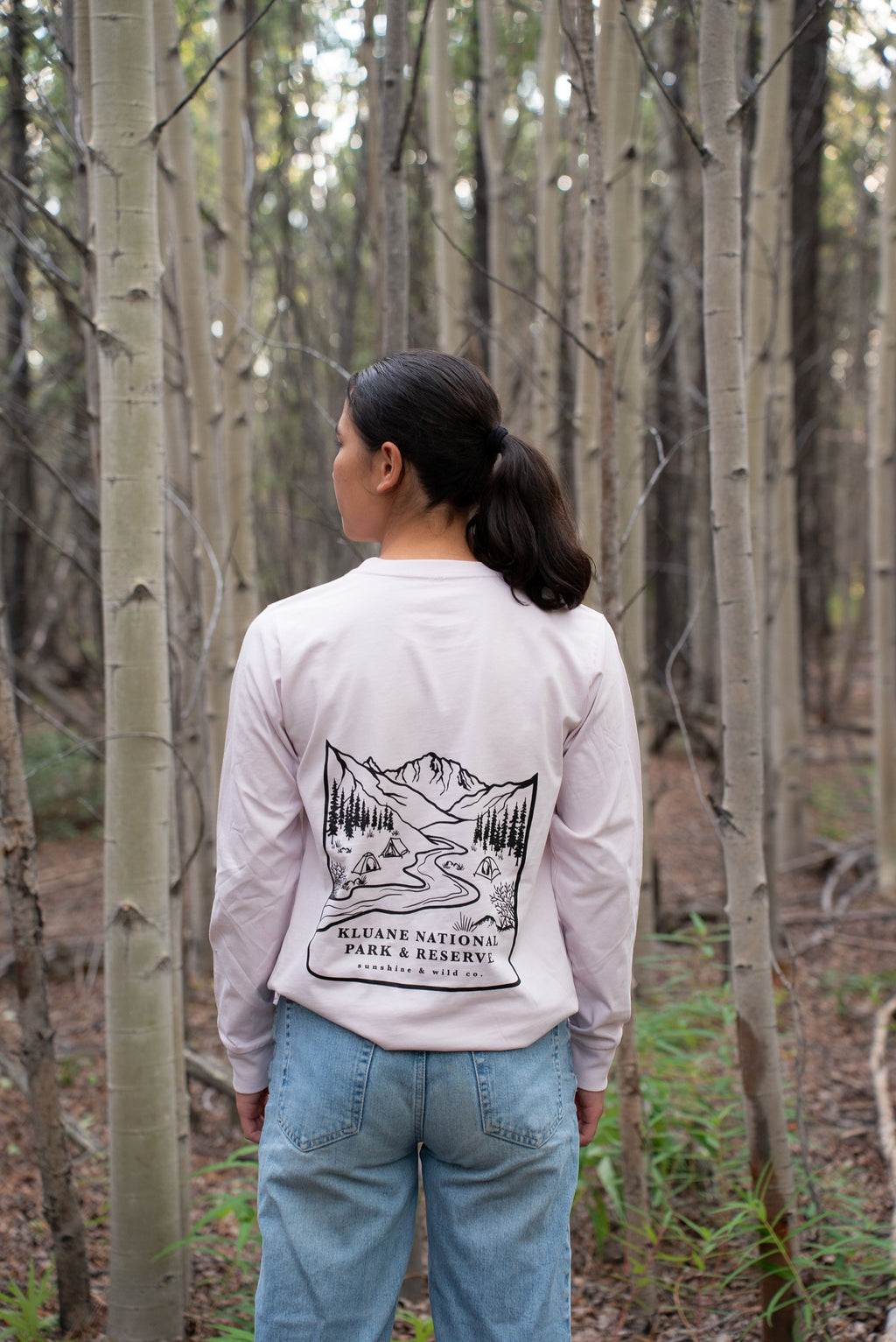 Women's Kluane National Park & Reserve Long Sleeve Tee - Orchid