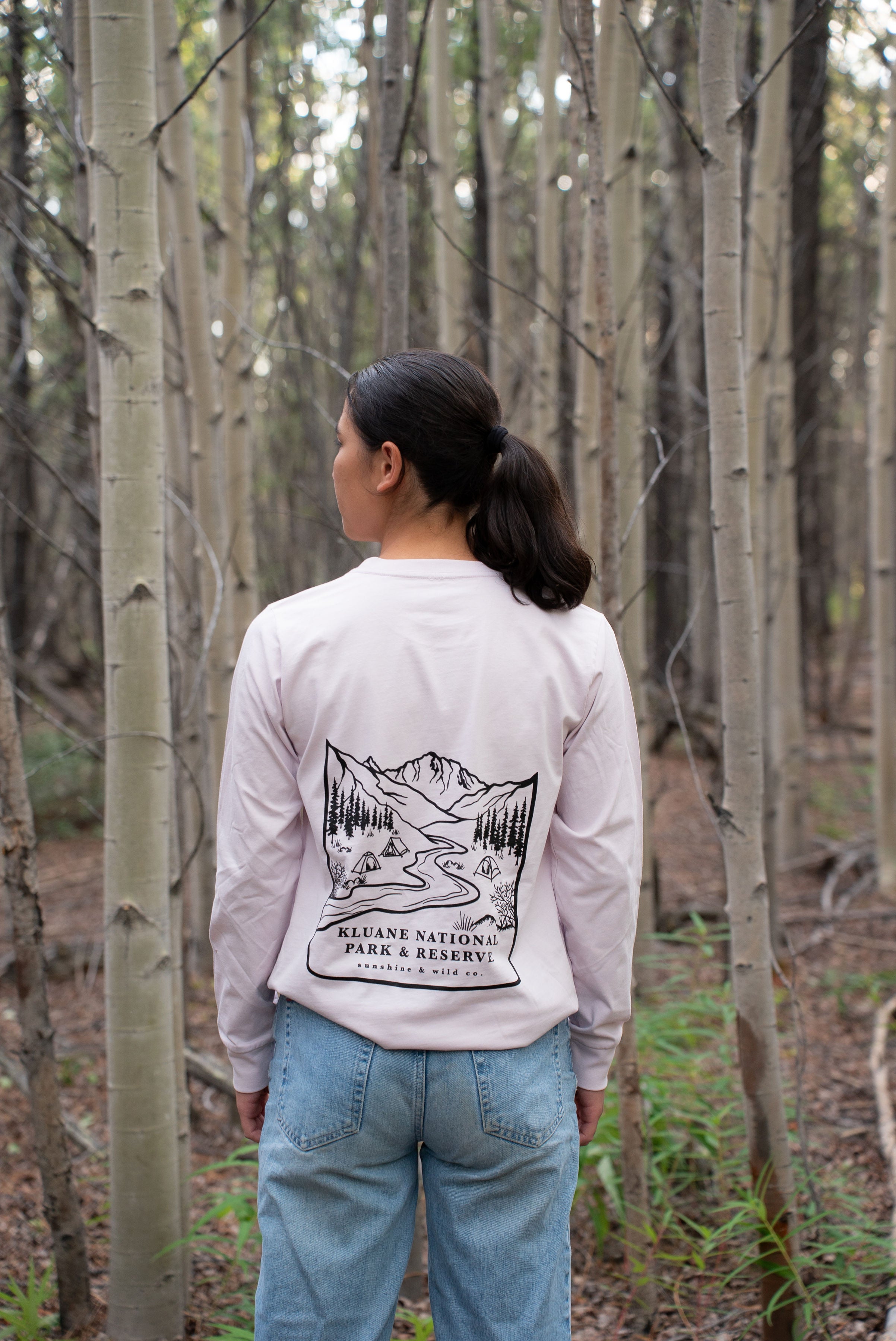 Women's Kluane National Park & Reserve Long Sleeve Tee - Orchid