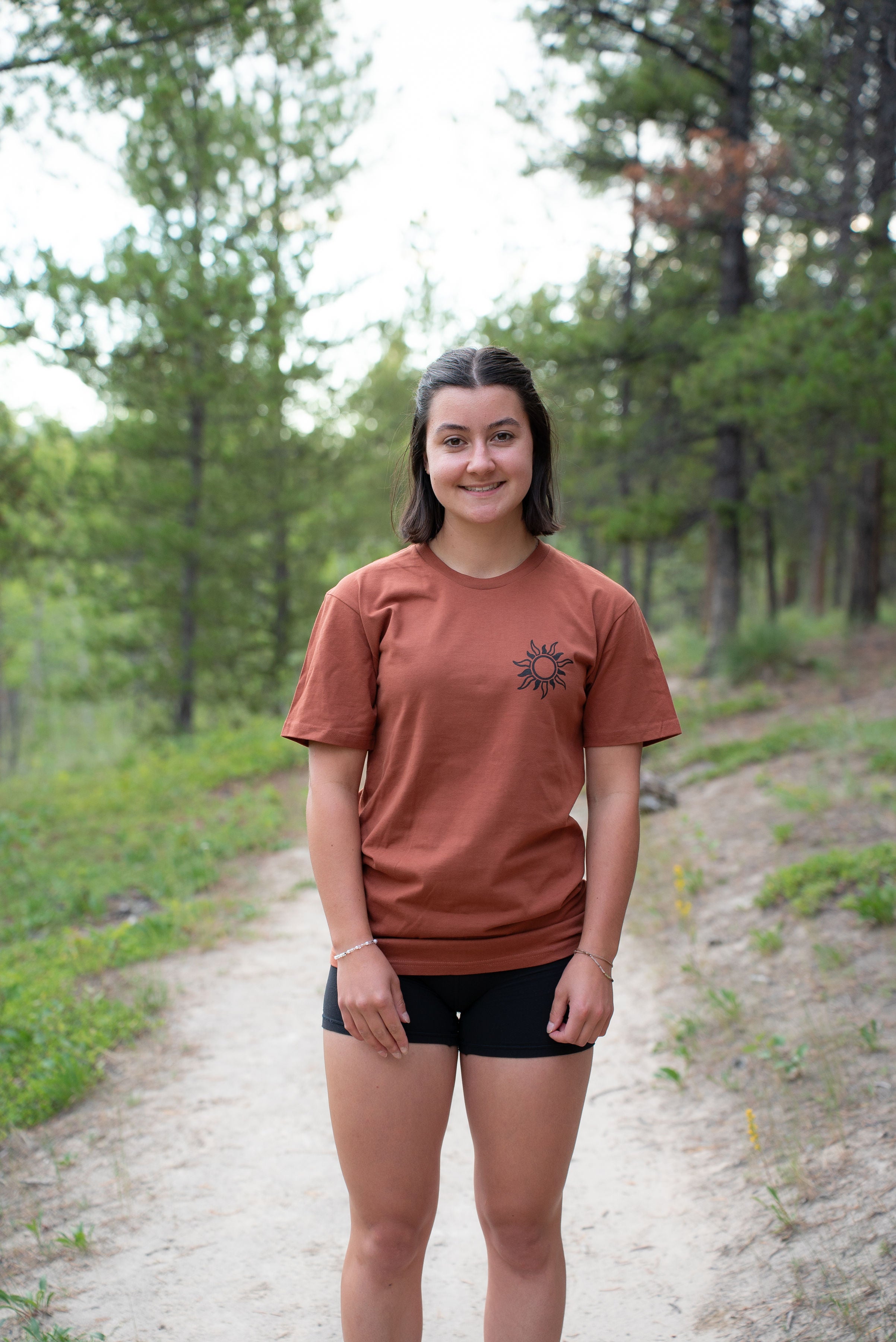 Unisex Long Lake Tee - Clay