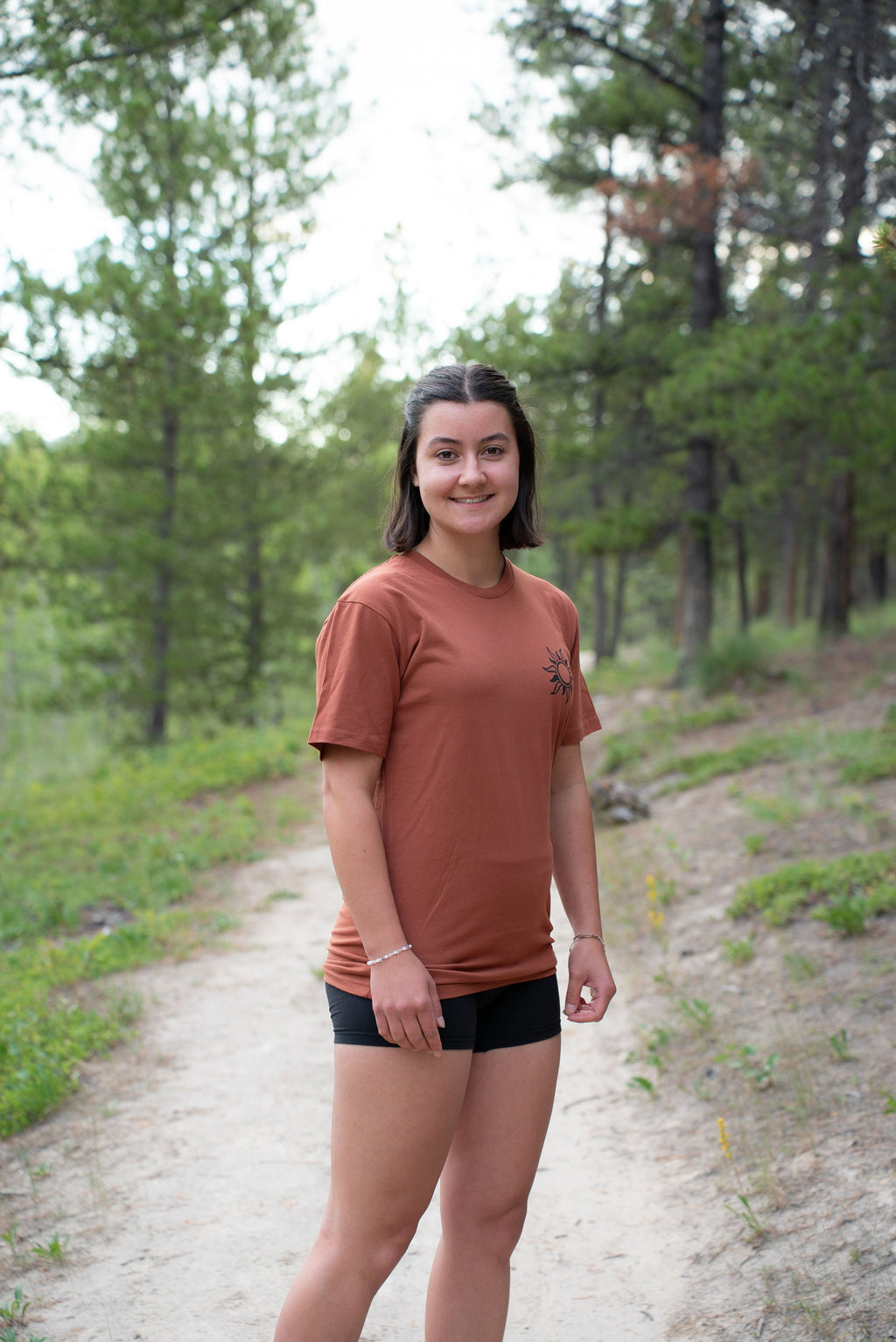 Unisex Long Lake Tee - Clay