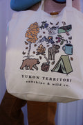100% Recycled Jumbo Tote - Fall in the Yukon