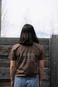 Unisex Organic Wild Berries Tee - Walnut