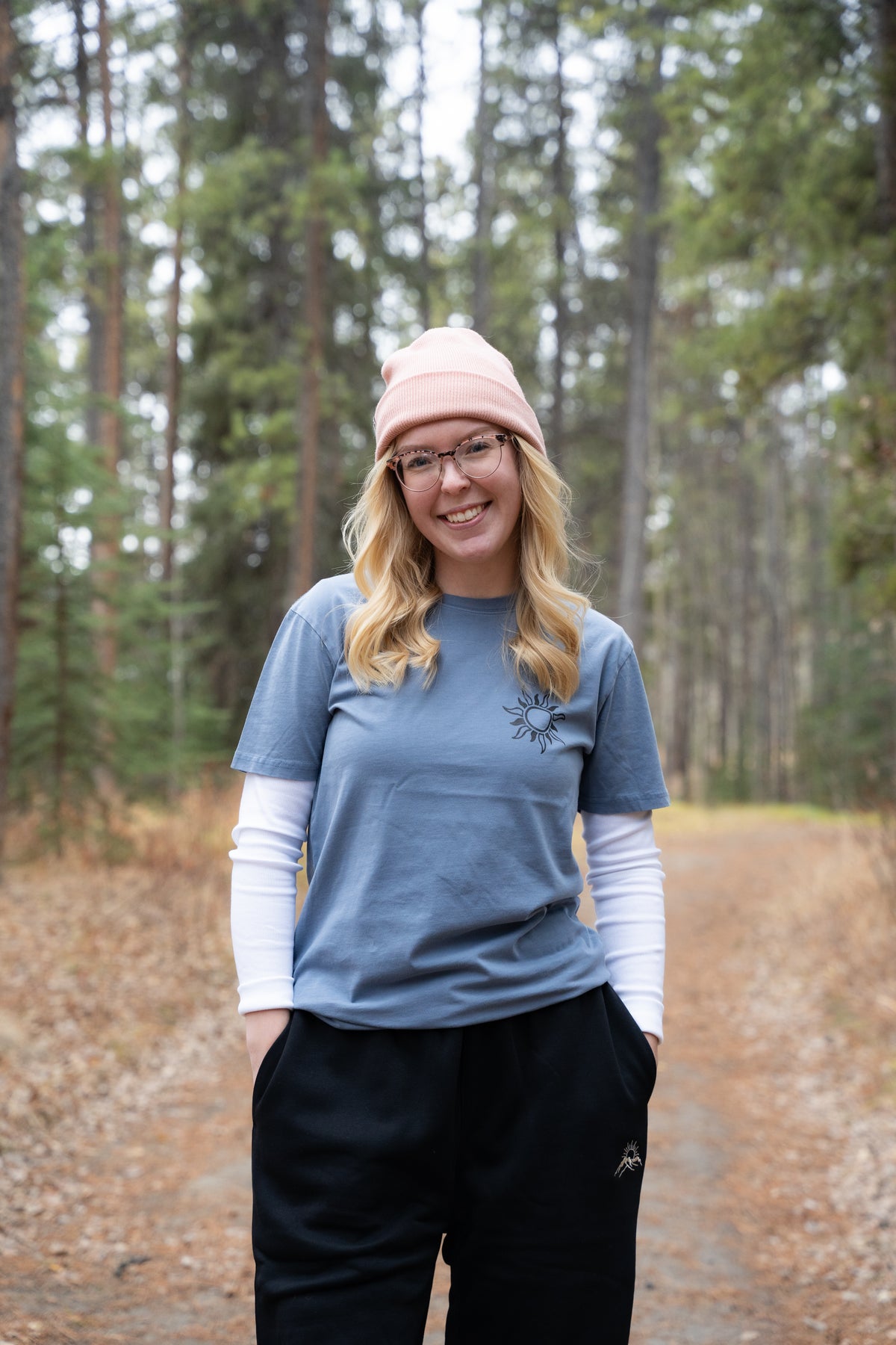 Unisex Mt. Sima Tee - Faded Blue