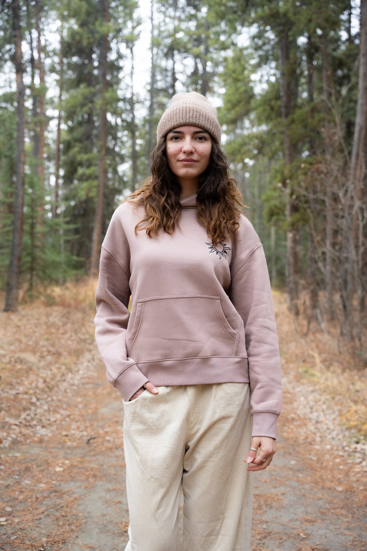 Women's Mt. Sima Recycled Hood - Hazy Pink