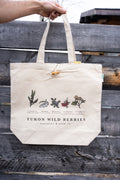 100% Recycled Jumbo Tote - Wild Berries