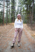 Women’s Recycled Sweat Pant - Hazy Pink