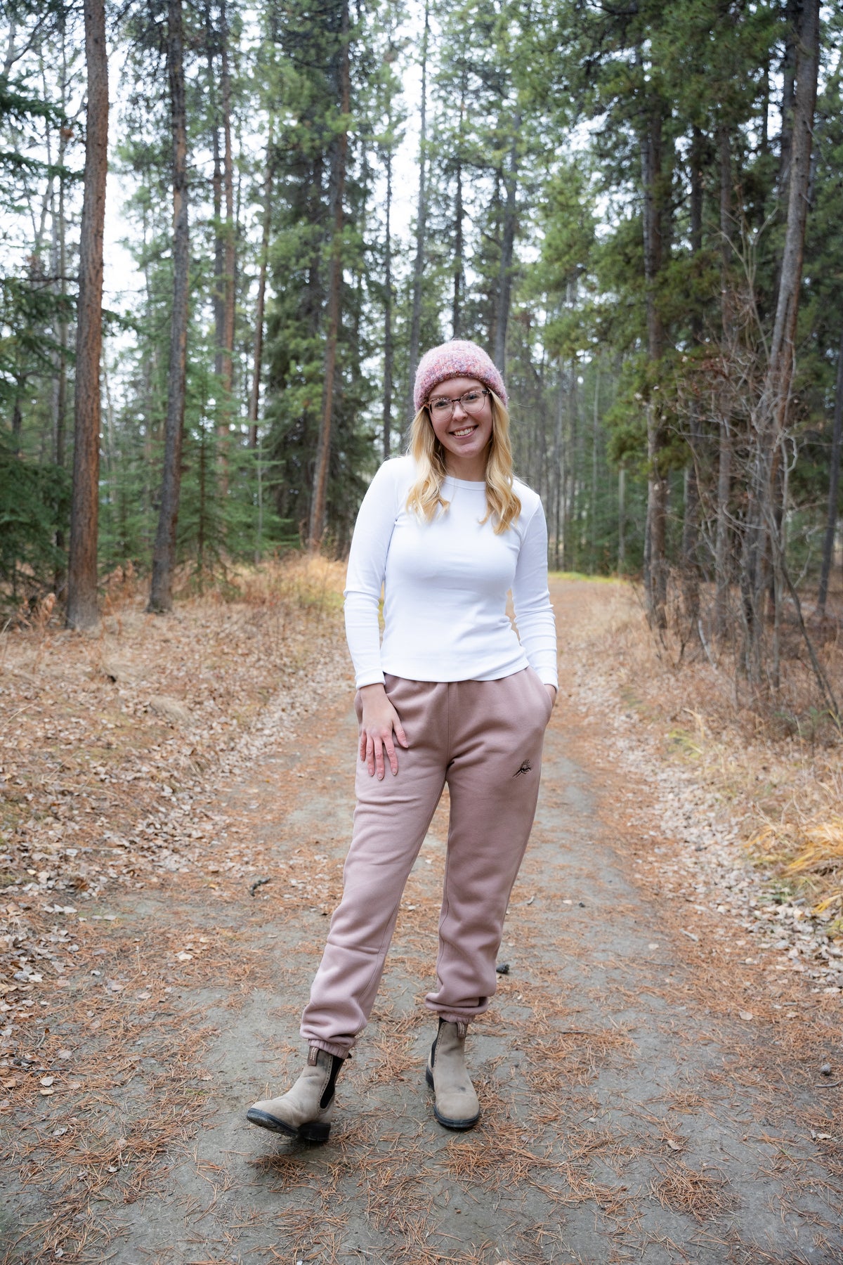 Women’s Recycled Sweat Pant - Hazy Pink