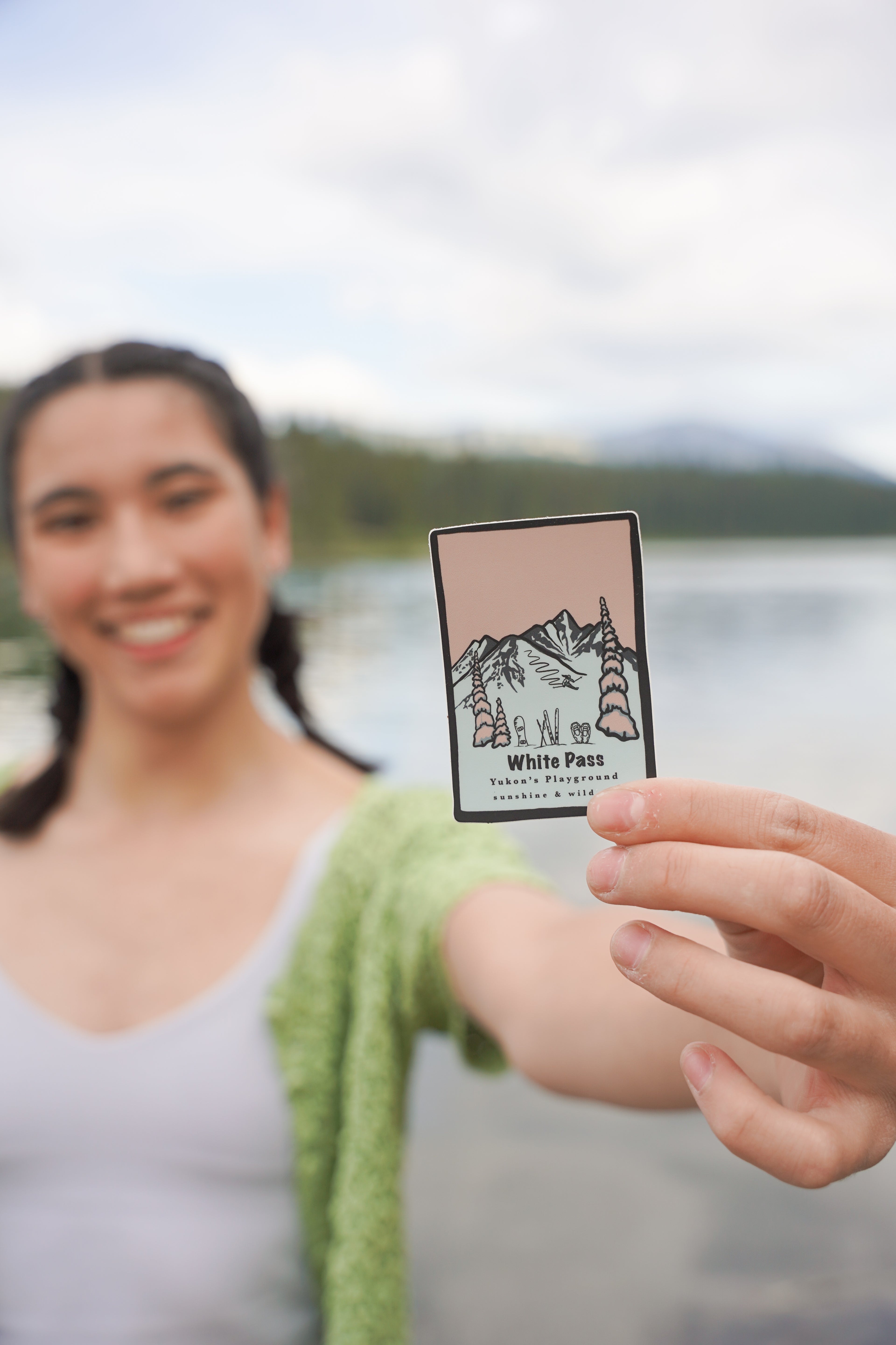 White Pass sticker