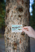 Yukon River Sticker