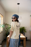 Martina Alpine Wildflower Tee - Butter