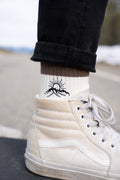 Embroidered Three Guardsman Skater Socks