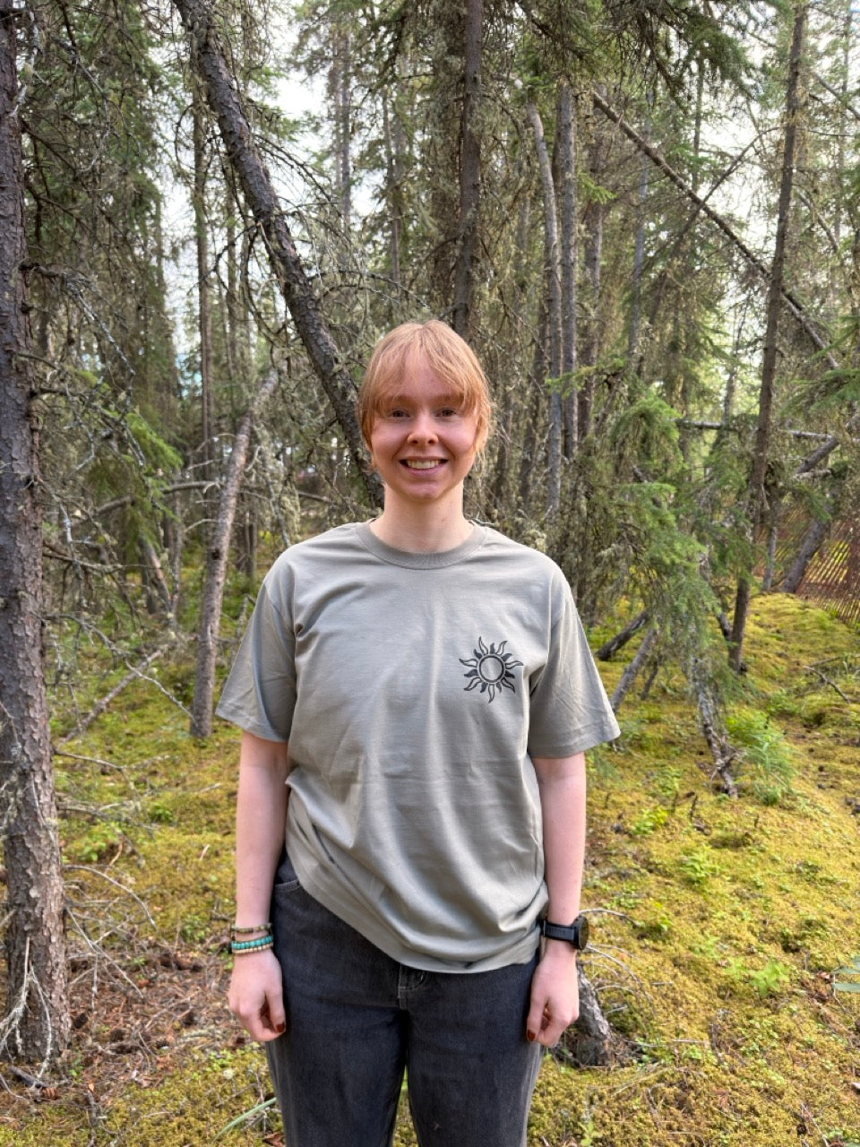 Unisex Organic Kluane National Park & Reserve Tee - Eucalyptus