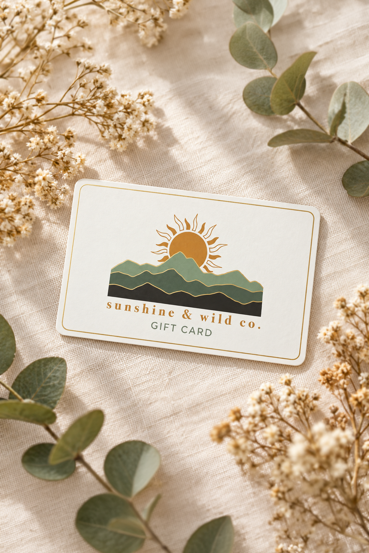 Sunshine & Wild - Gift Card